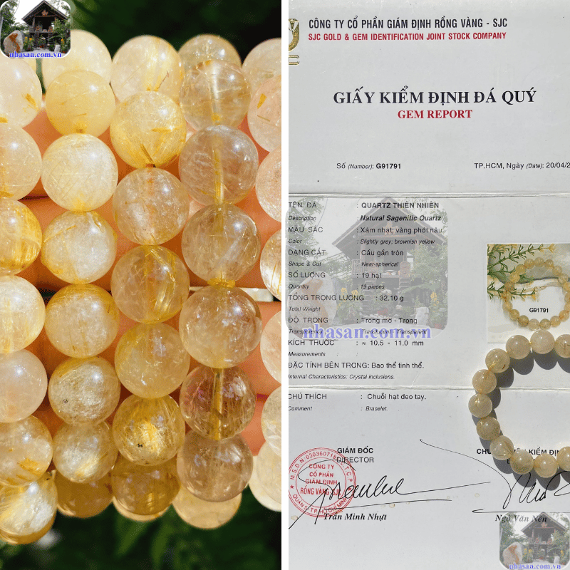 Ưu tiên mua đá thạch anh tóc vàng tự nhiên, có nguồn gốc rõ ràng Ưu tiên mua đá thạch anh tóc vàng tự nhiên, có nguồn gốc rõ ràng