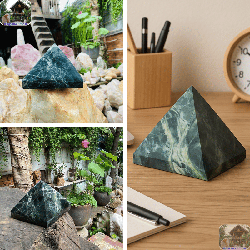 Đặt kim tự tháp ở bàn làm việc hoặc khu vực học tập giúp tăng cường sự tập trung Đặt kim tự tháp ở bàn làm việc hoặc khu vực học tập giúp tăng cường sự tập trung