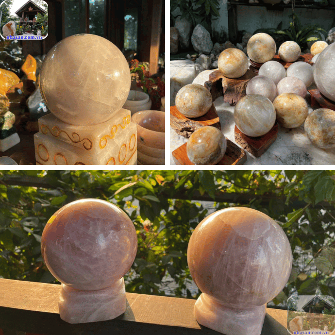 Bi cầu thạch anh là vật phẩm giúp khuếch tán năng lượng tích cực Bi cầu thạch anh là vật phẩm giúp khuếch tán năng lượng tích cực