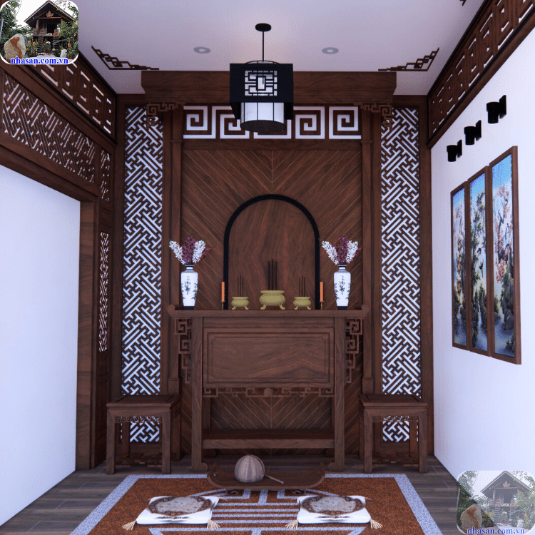 Nếu có thể hãy bày trí bàn thờ gia tiên ở khu vực trên cao, ít bị tác động bên ngoài Nếu có thể hãy bày trí bàn thờ gia tiên ở khu vực trên cao, ít bị tác động bên ngoài