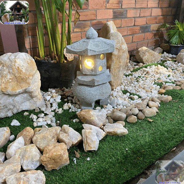 Tiểu cảnh đá phong thủy đặt dưới gầm cầu thang Tiểu cảnh đá phong thủy đặt dưới gầm cầu thang