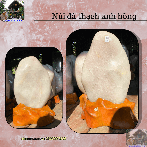 Đá thạch anh hồng mang năng lượng giúp tinh thần con người được thoải mái Đá thạch anh hồng mang năng lượng giúp tinh thần con người được thoải mái