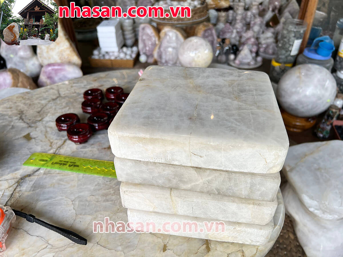 Nướng thịt bằng đá thạch anh