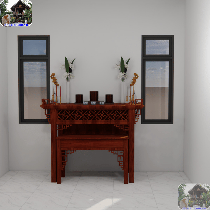 Lau dọn bàn thờ sạch sẽ giúp không gian thờ cúng khang trang Lau dọn bàn thờ sạch sẽ giúp không gian thờ cúng khang trang