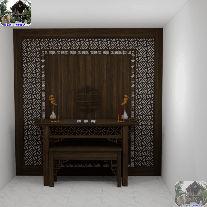 Vị trí 3 chén nhỏ nên đặt trước bát hương Vị trí 3 chén nhỏ nên đặt trước bát hương