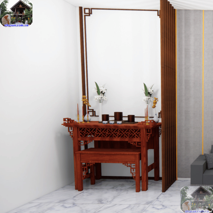 Vị trí bàn thờ nên được sắp xếp ở hướng hợp lý theo phong thủy Vị trí bàn thờ nên được sắp xếp ở hướng hợp lý theo phong thủy