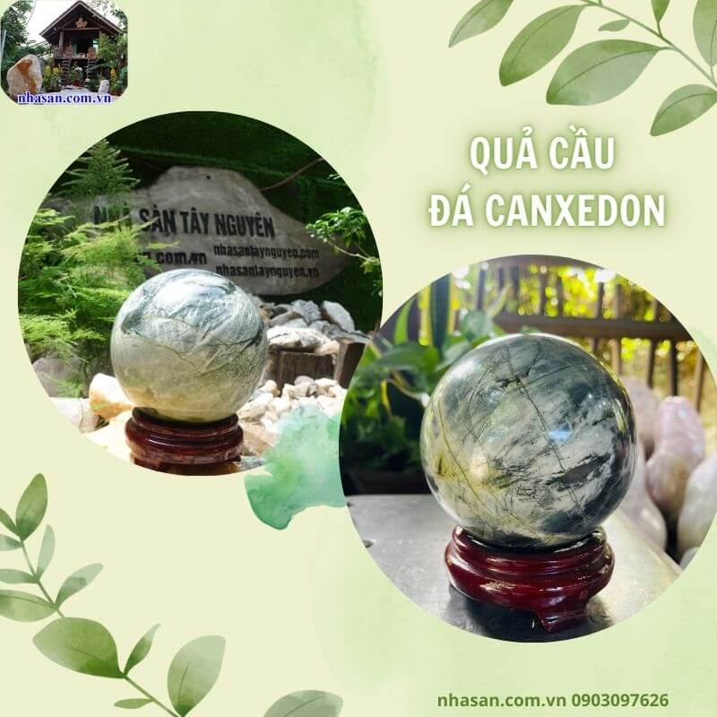 Quả cầu đá canxedon là một món quà ý nghĩa cho người thân, bạn bè Quả cầu đá canxedon là một món quà ý nghĩa cho người thân, bạn bè