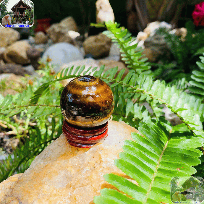 Vị trí đúng sẽ giúp quả cầu đá hóa giải các luồng khí xấu Vị trí đúng sẽ giúp quả cầu đá hóa giải các luồng khí xấu