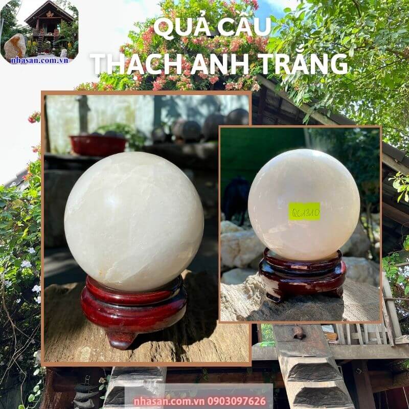 Thạch anh trắng là loại đá quý có tính dương, giúp cân bằng âm dương Thạch anh trắng là loại đá quý có tính dương, giúp cân bằng âm dương