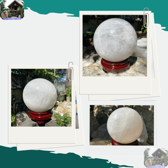 Nên chọn quả cầu thạch anh trắng tự nhiên giúp bổ sung năng lượng tích cực Nên chọn quả cầu thạch anh trắng tự nhiên giúp bổ sung năng lượng tích cực