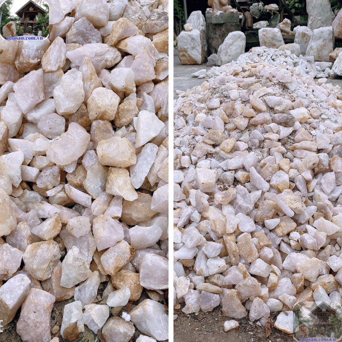 Việc rải đá thạch anh phù hợp với những mảnh đất "yếu" dương khí Việc rải đá thạch anh phù hợp với những mảnh đất "yếu" dương khí