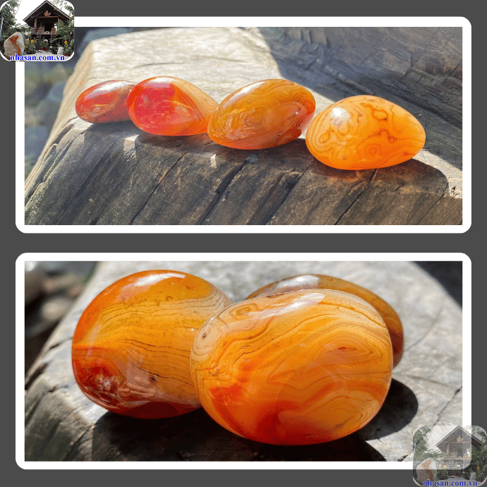 Sỏi đá mã não được ứng dụng nhiều trong phong thủy và trang trí Sỏi đá mã não được ứng dụng nhiều trong phong thủy và trang trí