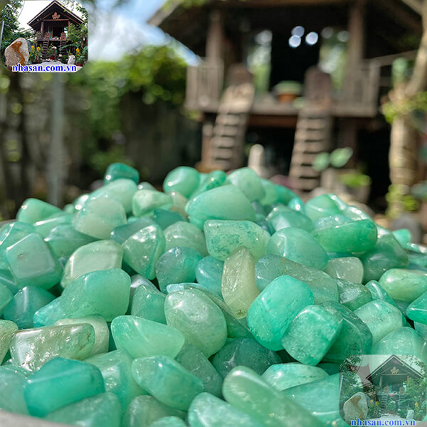 Đá mã não xanh là loại đá bán quý Đá mã não xanh là loại đá bán quý