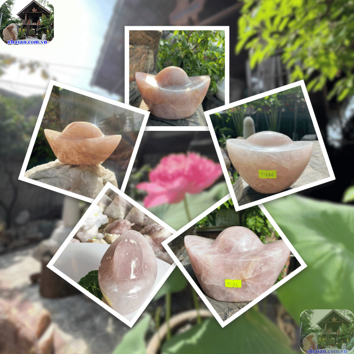 Đặt đá thạch anh hồng trên quầy thu ngân giúp tăng duyên bán hàng, thu hút lộc Đặt đá thạch anh hồng trên quầy thu ngân giúp tăng duyên bán hàng, thu hút lộc