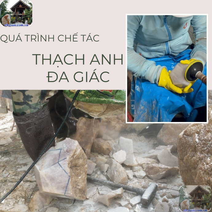 Thạch anh đa giác là một trong những loại đá quý được yêu thích Thạch anh đa giác là một trong những loại đá quý được yêu thích