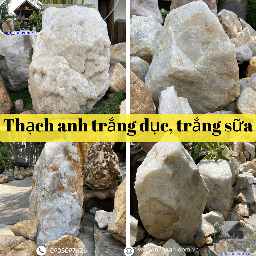 Đá thạch anh trắng đục (trắng sữa) là một trong số các loại đá quý có mức trường năng lượng cao Đá thạch anh trắng đục (trắng sữa) là một trong số các loại đá quý có mức trường năng lượng cao