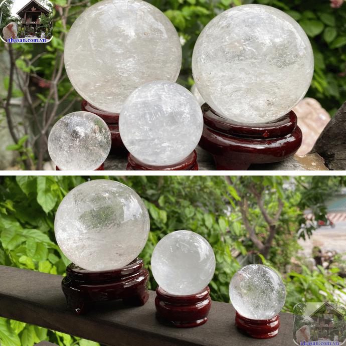 Thạch anh trắng trong được ứng dụng phổ biến trong phong thủy Thạch anh trắng trong được ứng dụng phổ biến trong phong thủy