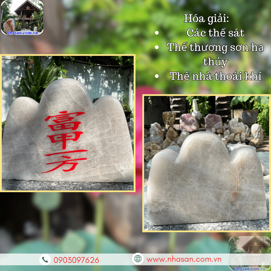 Sử dụng thạch cảm đương trấn trạch và vô hiệu hóa sát khí Sử dụng thạch cảm đương trấn trạch và vô hiệu hóa sát khí