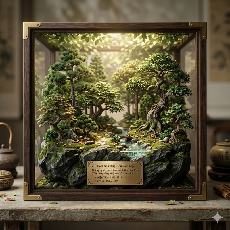 Ý nghĩa phong thủy của Đại Lâm Mộc Ý nghĩa phong thủy của Đại Lâm Mộc