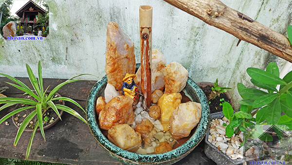 Thạch thủy bình có đa dạng kiểu dáng, hợp với không gian lớn nhỏ Thạch thủy bình có đa dạng kiểu dáng, hợp với không gian lớn nhỏ