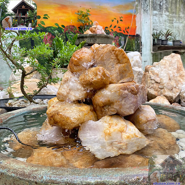 Thạch thủy bình là sự kết hợp giữa nước và đá quý tự nhiên Thạch thủy bình là sự kết hợp giữa nước và đá quý tự nhiên