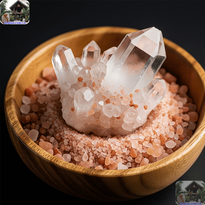 Nên thực hiện thanh tẩy bằng muối hồng khoảng 1-2 lần mỗi tháng Nên thực hiện thanh tẩy bằng muối hồng khoảng 1-2 lần mỗi tháng