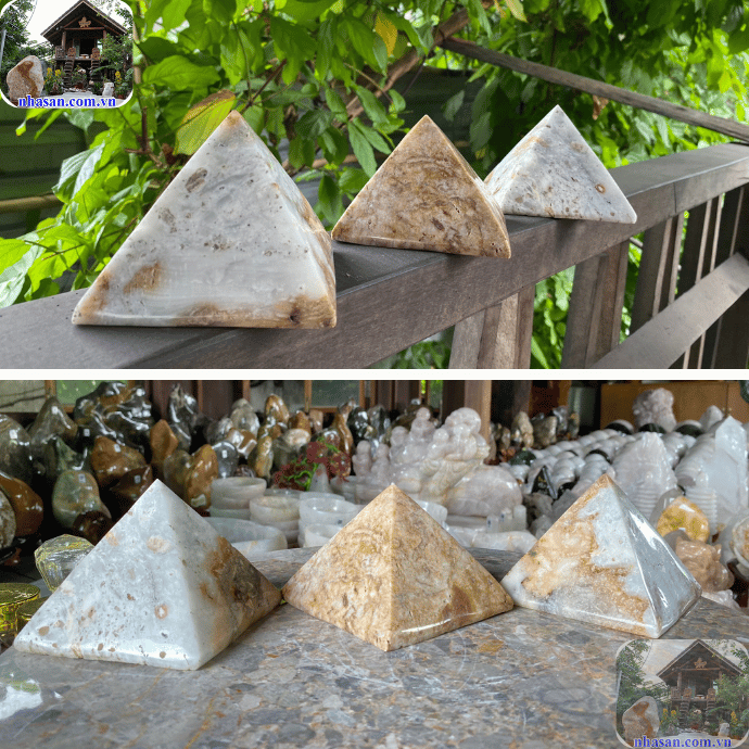 Kim tự tháp đá phong thủy có nhiều ý nghĩa đặc biệt Kim tự tháp đá phong thủy có nhiều ý nghĩa đặc biệt