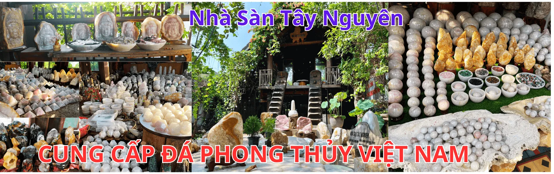 NHÀ SÀN TÂY NGUYÊN CUNG CẤP ĐÁ PHONG THỦY VIỆT NAM