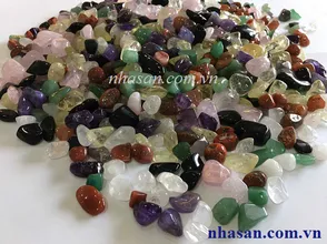 Five-colored stones and their uses.