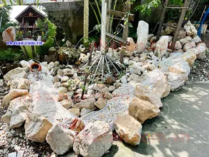 Ideas for decorating feng shui quartz stone in the garden town