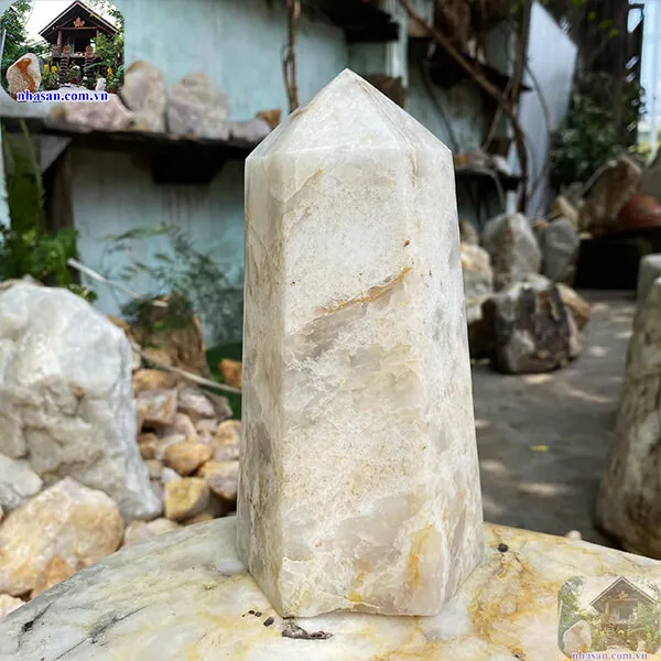 Trụ lục giác thạch anh hồng 2.54kg-T601