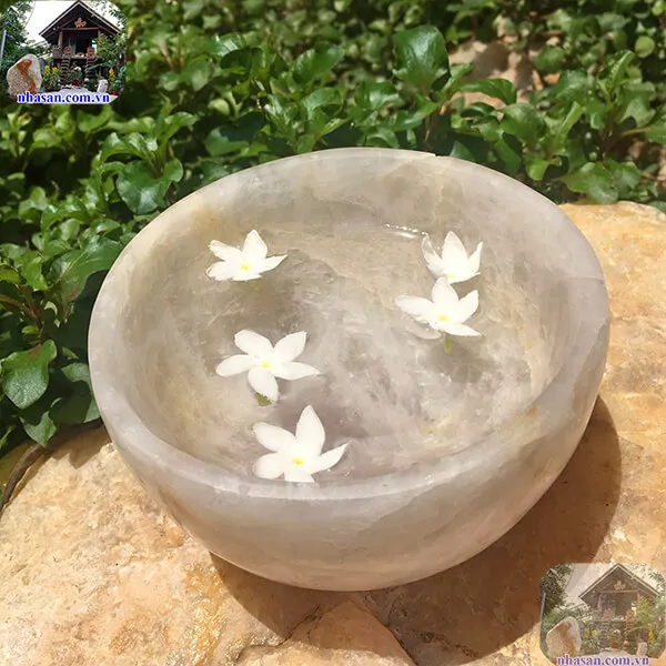 Bát nước minh đường tụ thủy nặng 680gr, đường kính 11.7cm, cao 7.5cm - B62