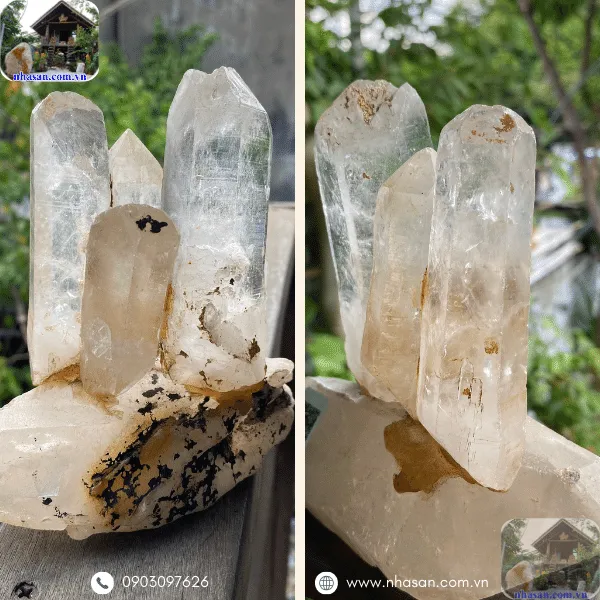 Chùm Tinh Thể Đá Thạch Anh