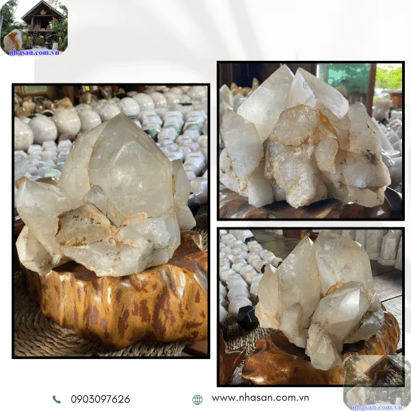 Chùm Tinh Thể Đá Thạch Anh