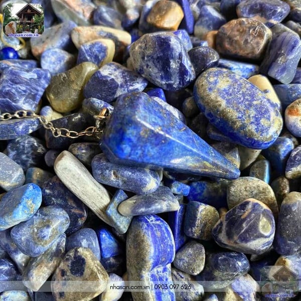 Con lắc cảm xạ đá lapis lazuli