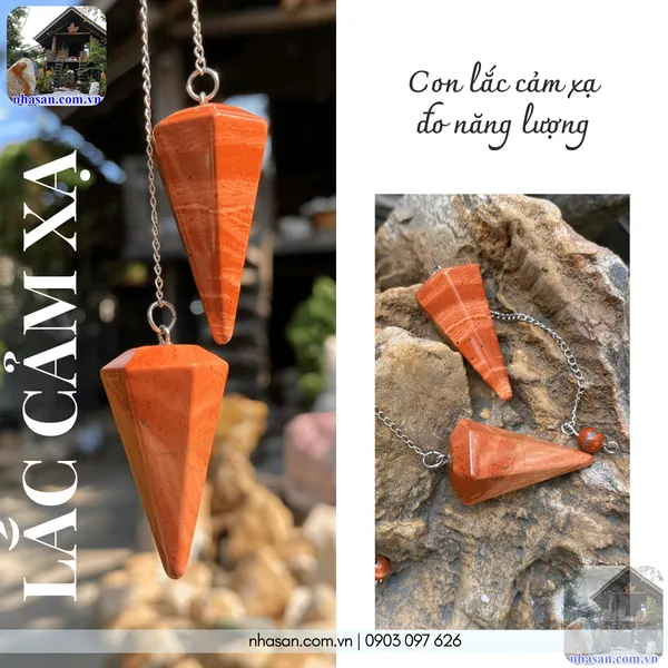 Con lắc cảm xạ đá tự nhiên