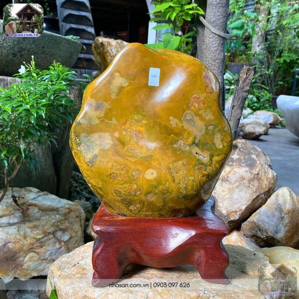Trụ đá canxedon tự nhiên CXD68 nặng 13.2kg