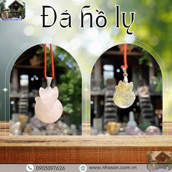 Đá hồ ly phong thủy - Biểu tượng của sắc đẹp, tình duyên và tài lộc