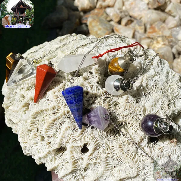 Con lắc cảm xạ đá lapis lazuli