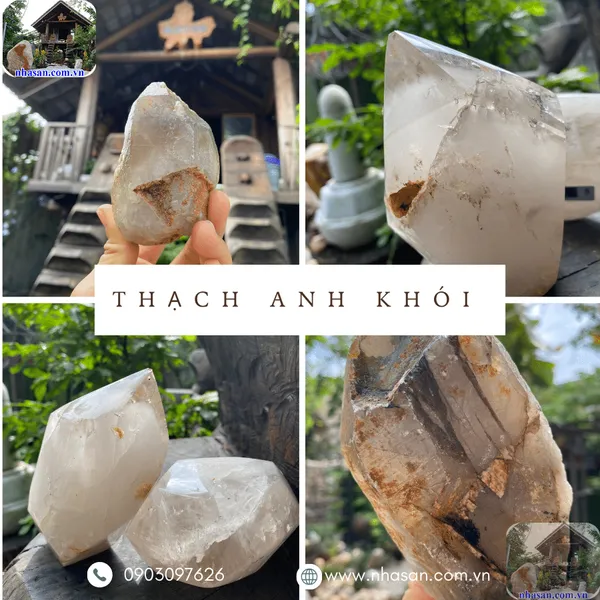 Đá thạch anh khói có tác dụng gì trong phong thủy?