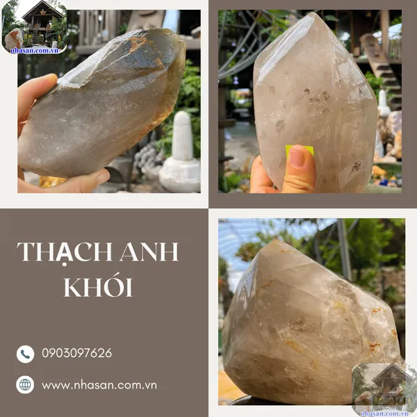 Đá thạch anh khói có tác dụng gì trong phong thủy?