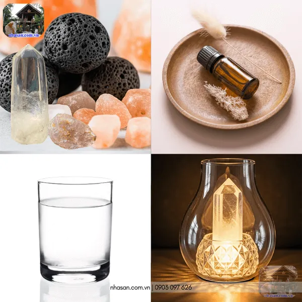 Đá thạch anh khuếch tán tinh dầu