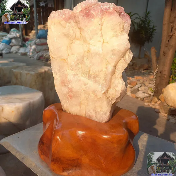 Đèn đá thạch anh thô trấn trạch - Khơi thông năng lượng chữa lành, thanh lọc khí