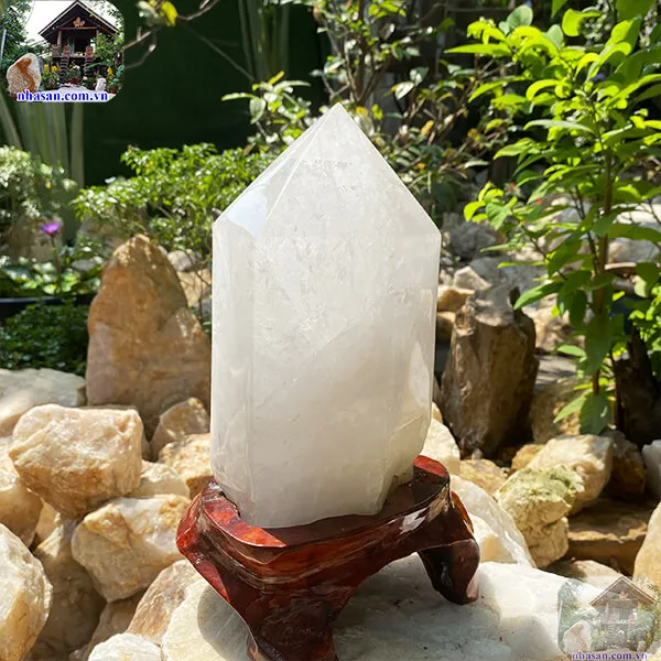 Trụ thạch anh tinh thể VIP 6.4kg-T564