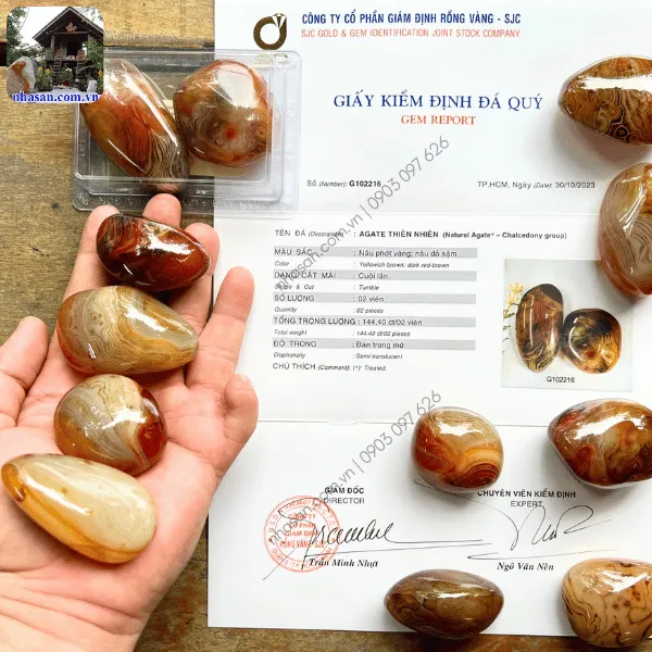 Block agate paper