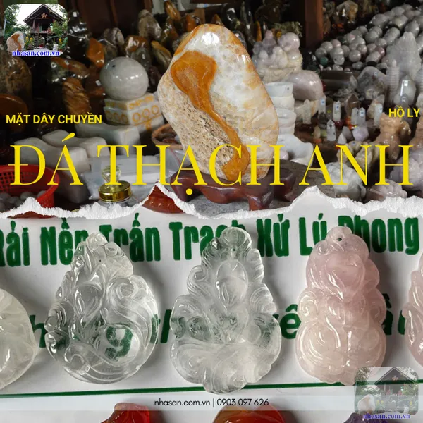 Mặt dây chuyền hồ ly chúa thạch anh hồng nặng 7gr, cao 3.3cm x ngang 1.8cm - MDC29