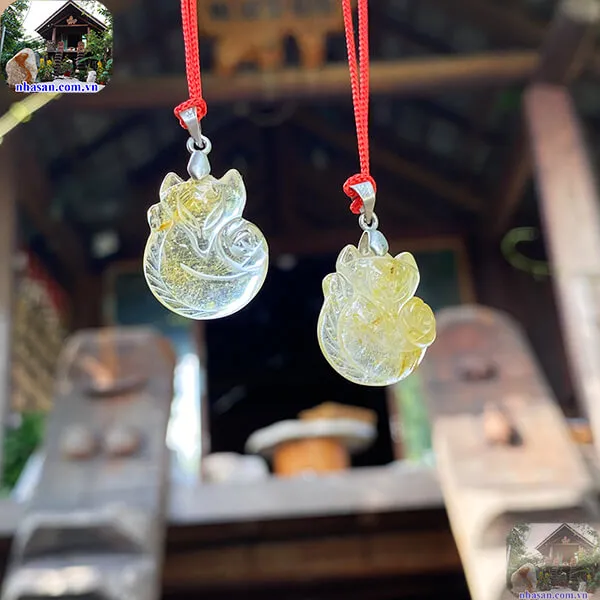 Mặt hồ ly thạch anh tóc vàng - Biểu tượng của sự uy nghiêm, quyền quý và sang trọng