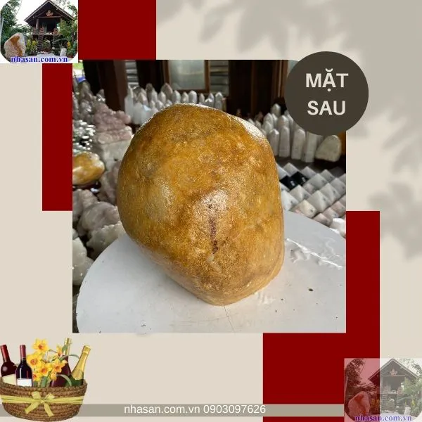 Kệ rượu đá thạch anh để bàn KR01, nặng 15kg, kích thước 26x22.5x10.2 (cm)