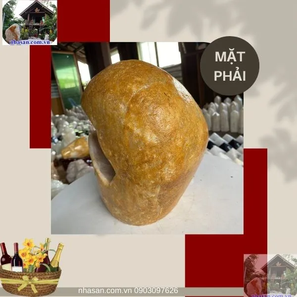 Kệ rượu đá thạch anh để bàn KR01, nặng 15kg, kích thước 26x22.5x10.2 (cm)