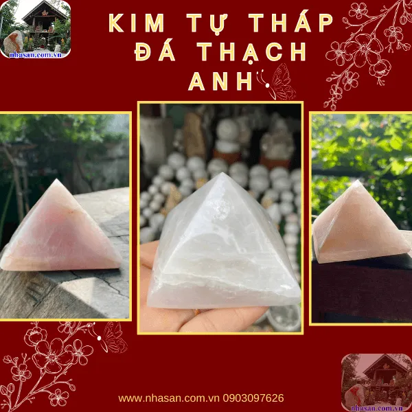 Cách chọn và sử dụng kim tự tháp đá thạch anh hiệu quả nhất